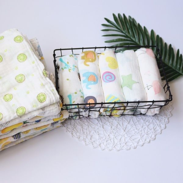 

siyubebe muslin cotton baby swaddles newborn baby blankets kids breathable multi-use gauze bath towel soft sleeping warp