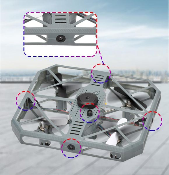 

remote control gesture induction suspension smart drone 2.4g obstacle avoidance interactive four-axis aircraft for kids toys 7