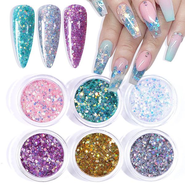 

золото серебро красочные nail art paper foil нерегулярных алюминиевые ногти набор наклейка маникюр блеск гель лак для ногтей украшения, Silver;gold