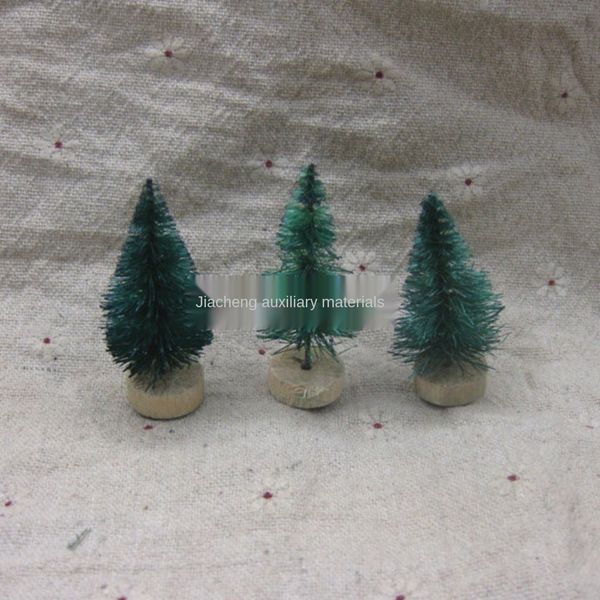 

мини темно-зеленая снежная башня сосна