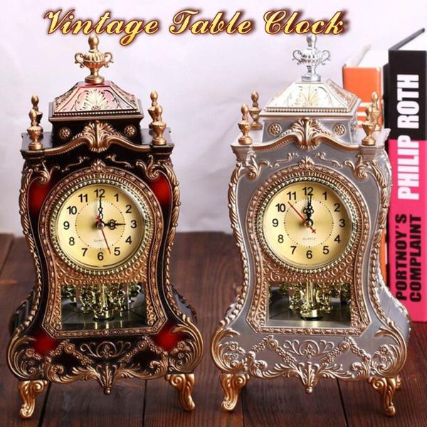 

desk alarm clock vintage clock classical royalty sitting room tv cabinet desk imperial furnishing sit pendulum
