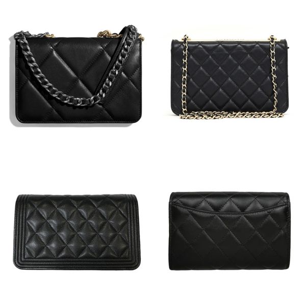 

2020 luxury woc goat skin fabric quality genuine black embossed leather women's handbag shoulder bags crossbody bags messenger bag