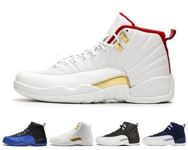 

12 12s men basketball shoes dark grey game royal fiba college navy doernbecher mens sports shoes sn nakeskin jordan retros shoe