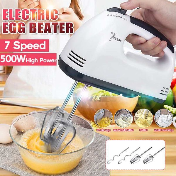 

180w 7 speed control hand mini mixer blender multifunctional processor kitchen mini electric manual cooking tools