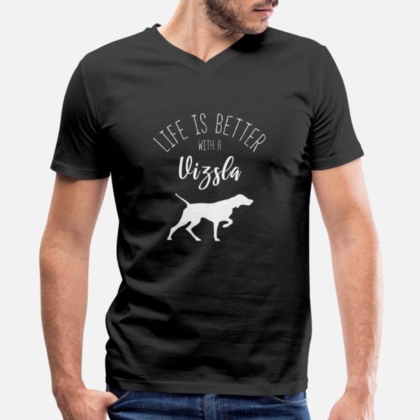 

magyar vizsla hungarian pointing dog gift t shirt men design cotton s-xxxl fit breathable spring formal shirt