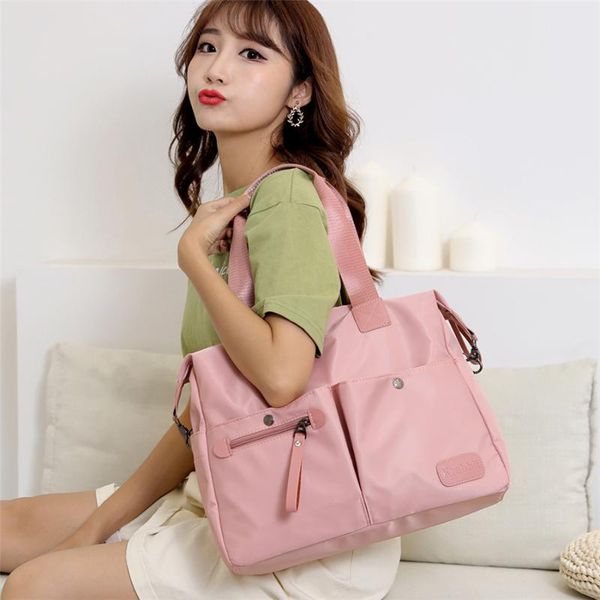 

large capacity women nylon handbag tote bags ladies shoulder bag fashion designer female waterproof messenger bags