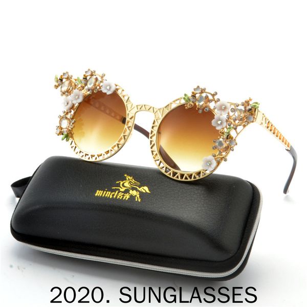 

2020 luxury women cat sunglasses vintage oversized brand designer bling rhinestone sun glasses men female shades fml, White;black