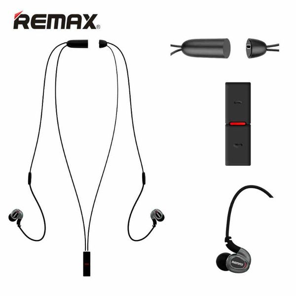 

remax rb-s8 hifi wireless earbuds bluetooth 4.1 sport stereo earphone magnetic charge with hd mic hands-call fone de ouvido