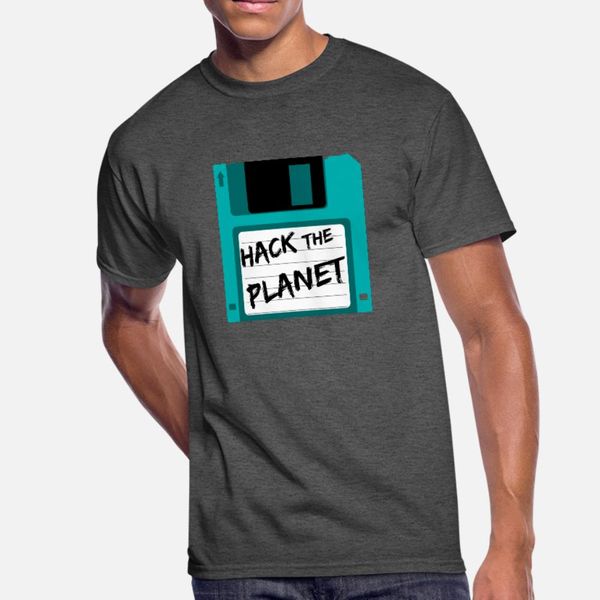 

hack the planet floppy disk t shirt men printed 100% cotton euro size s-3xl leisure anti-wrinkle casual summer style family shirt