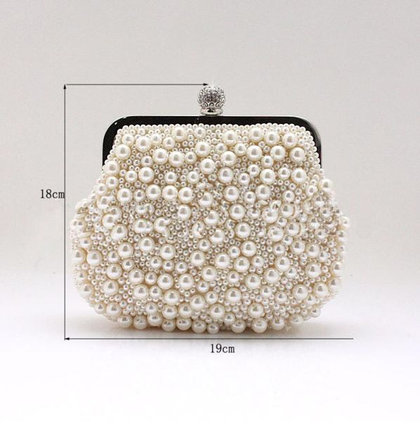 

2020 new hipping solid bag mini(<20cm) hasp day clutches women handbag selling pearl with diamond cluth evening bag
