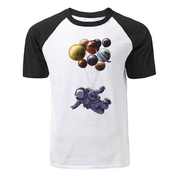 

space travel astronaut humor planet t-shirts men funny raglan t-shirt casual cotton short-sleeved t shirts hip hop streetwear