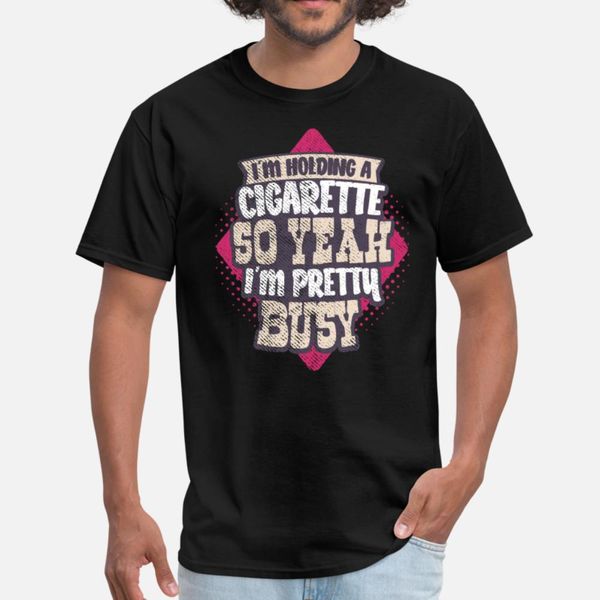 

smoking cigarettes t shirt men printed 100% cotton plus size 3xl novelty famous building summer standard shirt