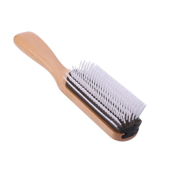 

hair nine scalp hairbrush hairdressing hair men styling oil hair comb tools head rows brush comb massager nefbc hairclippersstore, Silver