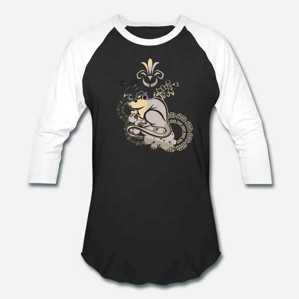 

chinese new year of the metal rat t shirt men personalized short sleeve size s-3xl original sunlight new fashion spring leisure shirt