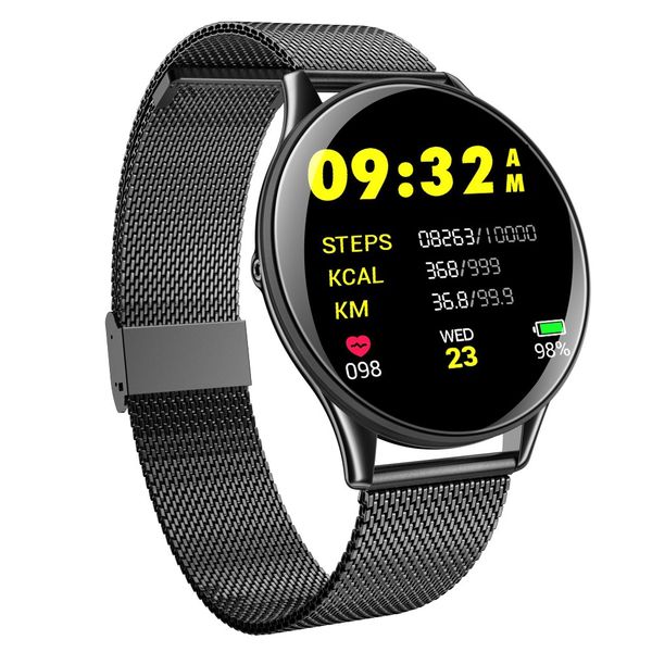 

sn58 smartwatch steel strap sports wrist watch bluetooth smart watches movement bracelet