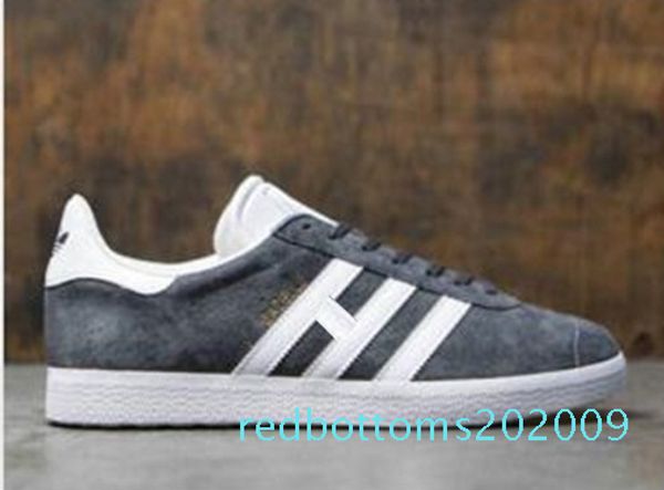 

new quaity wholesale men women casual spring summer suede gazelle racer black red grey orange lightweght breathable walking shoes r09