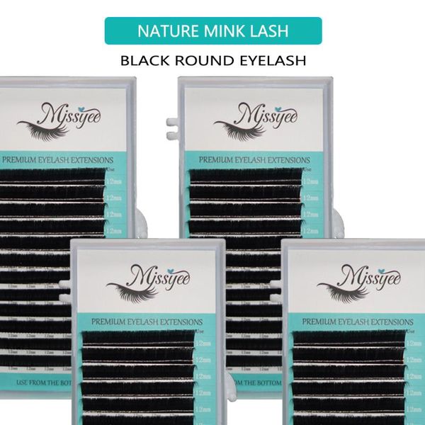 

false eyelashes 0.15 d 8-15mm lengths mix tray mink lashes alse eyelash extension