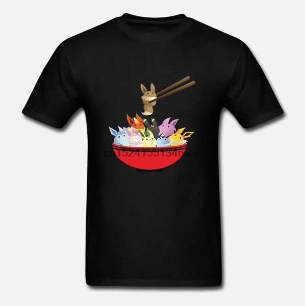 

men tshirt eevee lution bowl eeveelution t shirt printed t-shirt tees top