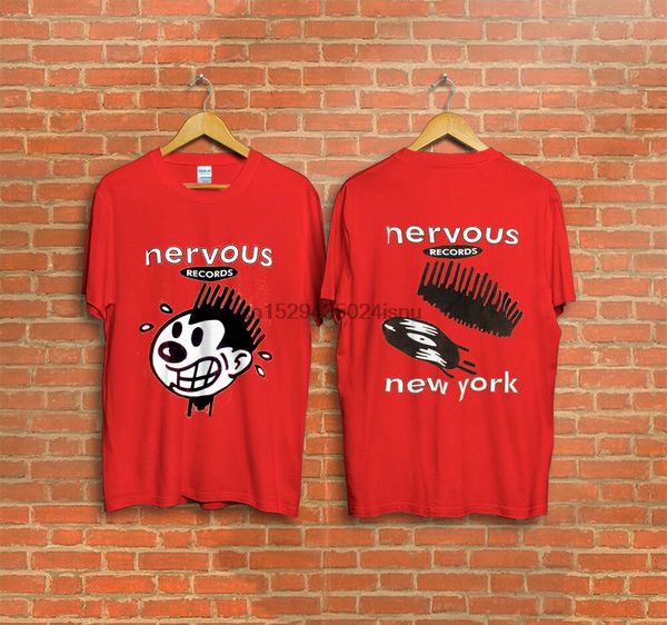 

vintage nervous records new t-shirt