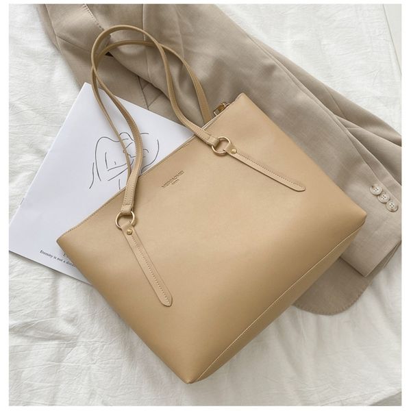 

большая емкость женщин тотализатор 2020 новая рука bagshoulder bagfashion плече сумка простой ручной мешок 5bfyl