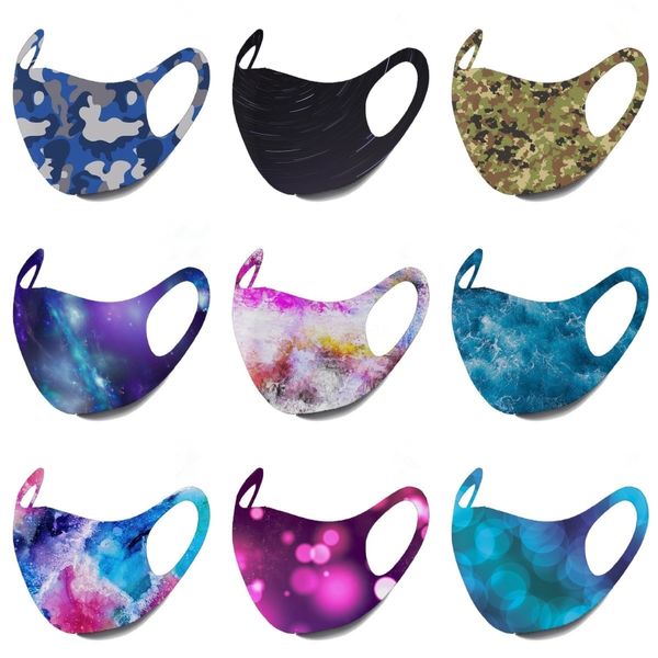 

sponge double amoeba cashew spend double worm headbands outdoor sports hip-hop dance "printed biden mask bandanas c065-3 #391#145