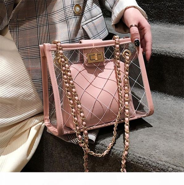 

women designer luxury handbag shoulder bag casual tote transparent shopping bag ph-cfy20051837