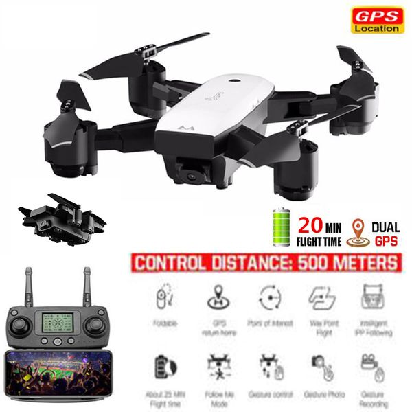 

new fpv gps rc drone with live video and return home foldable rc with hd camera quadrocopter return home foldable