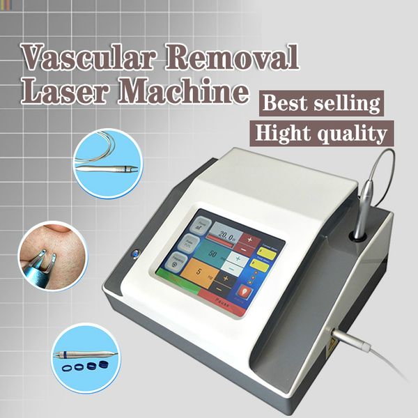 

2020 сосудистые удаления машины 2 сосудистый зонды 980nm диод лазерное оборудование сосудистый жилы терапия все тело ce fda approved, Black