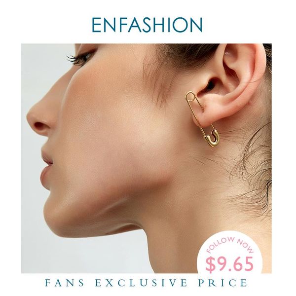 

fashion safety pin long earrings rose gold color earings stainless steel dangle earrings for women jewelry orecchini brinco, Silver