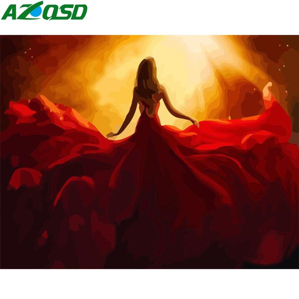 

wall art paint by numbers on canvas girl diy unframe home decor oil painting by numbers portrait acrylic paint handpainted gift