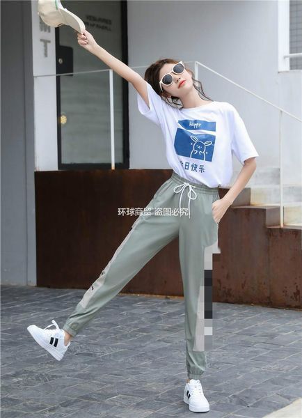 

new loose trousers baggy cargo pants for women overalls multi -pocket casual pants skateboard pants couple 852010, Black
