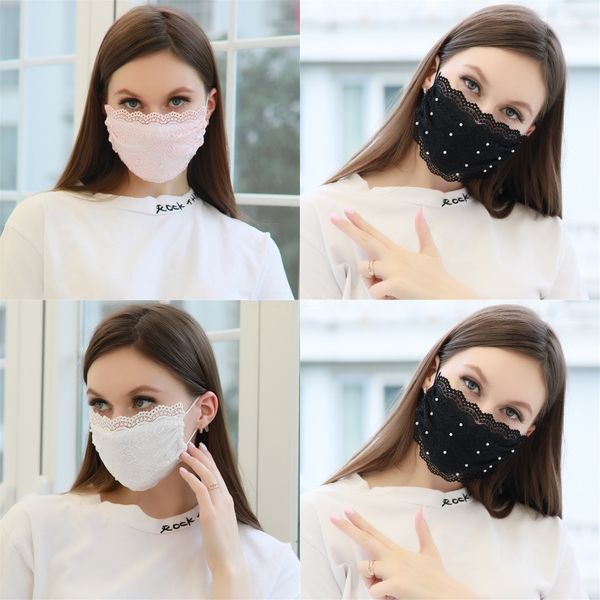 

masks men womenair pollution mouth face mask winter anti dust carbon insert designer printed washedmasks#725, Black