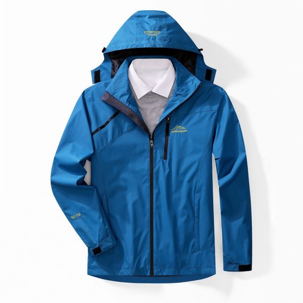 

furakuma new outdoor windproof waterproof jacket fishing coat fishing clothes camping hiking cycling clothing pesca, Blue;black