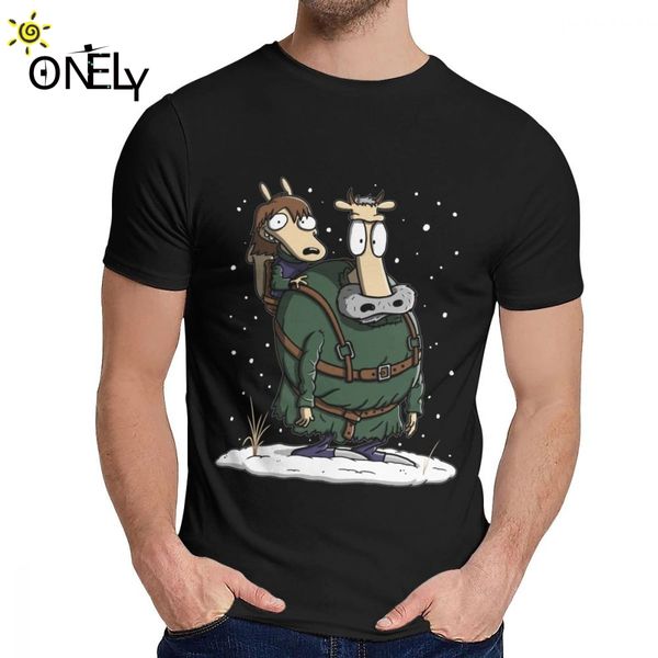 

o-neck rocko's modern life bran tee shirt graphic print for man 100% cotton tee ing