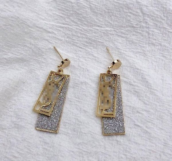 

fashion jewelry earrings studs women luxury y letter ear studs wedding party earring white diamonds01, Golden;silver