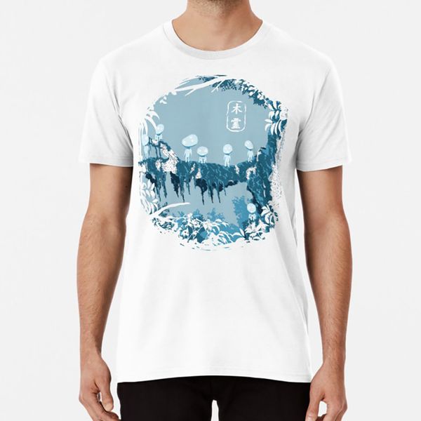 

kodamas t shirt princess mononoke spirit of forest kodama miyazaki totoro