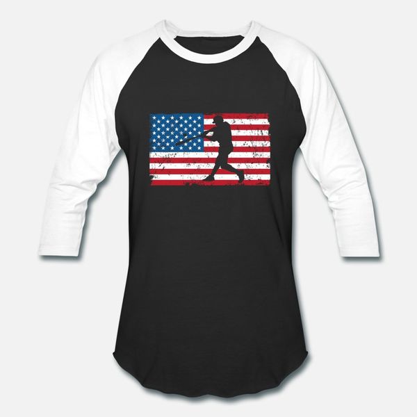 

бейсбол америки тенниска мужчины напечатаны 100% хлопок плюс размер 3xl письмо интересного новая мода весна письмо рубашку