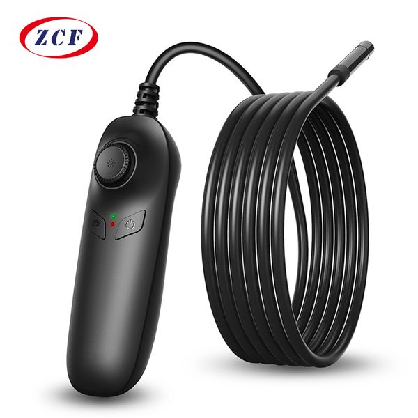 

y12 wif 2.0mp android inspection camera semi-rigid cable waterproof wireless borescope with adjustment 8pcs led