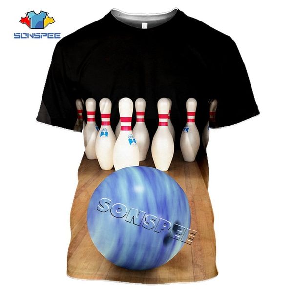 

summer men bowling sportswear homme clothing 3d print shirts graphic anime comics men clothing