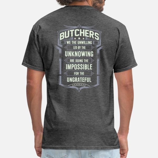 

butcher job hoodie v neck mugs t shirt men printed 100% cotton size s-3xl kawaii famous fashion summer leisure shirt
