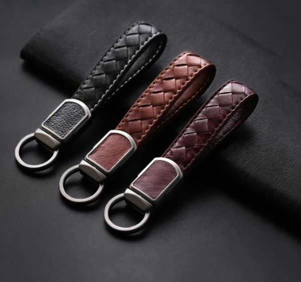 

key chain pendant car key holder metal leather keyrings for x5 e36 s-type holden colorado buick05, Silver