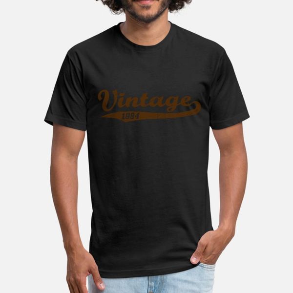 

vintage 1984 t shirt men character short sleeve crew neck trend interesting breathable spring vintage shirt, White;black
