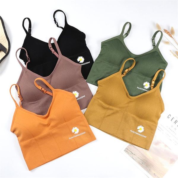 

women summer new wire vest bra korean fashion girls student cozy push up stripe underwear comfortable vest sale, White;black