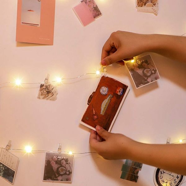 

fairy lights usb battery operated 30 50 100led copper wire p string lights for hanging pictures home dorm bedroom party xmas