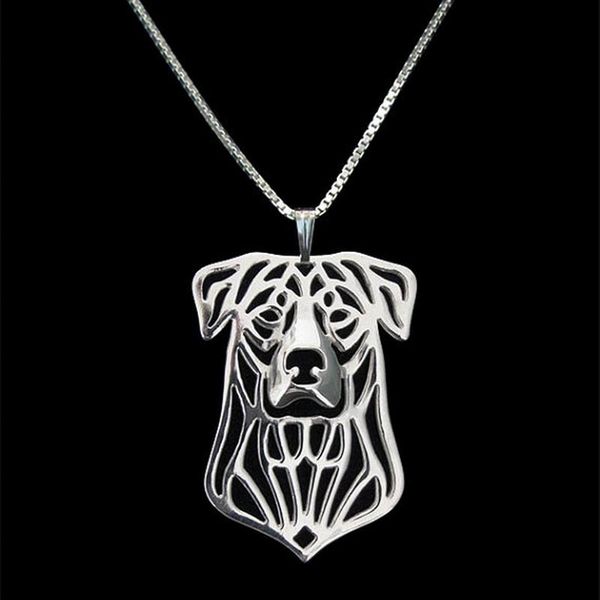 

fashion women's silver plated pendant necklaces jewelry beauceron dog necklaces for lovers drop shipping