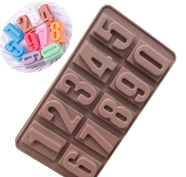 

digital party food chocolate cake cube kitchen mold birthday ice silicone baking grade jjxh pbdxq