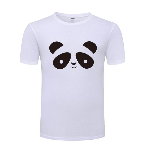 

cute panda men's t-shirt t shirt men 2018 new short sleeve o neck cotton casual tee