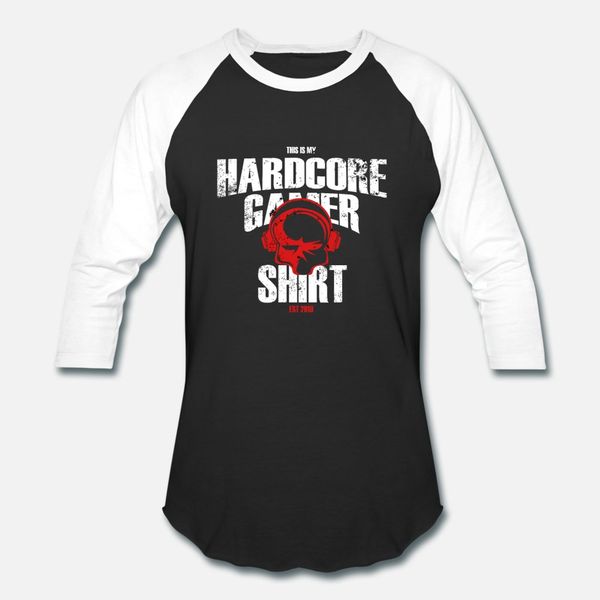 

hardcore gamer shirt t shirt men printing cotton o-neck gents fit comfortable summer leisure shirt
