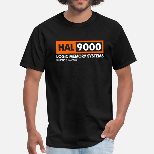 

hal 9000 t shirt men print short sleeve s-3xl natural sunlight breathable spring autumn leisure shirt