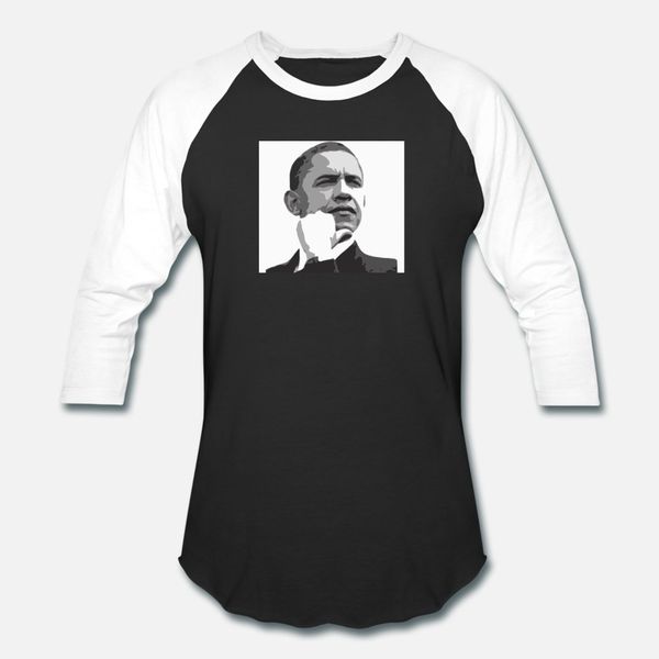 

obama t shirt men customized short sleeve s-3xl fit cute comical summer cool shirt